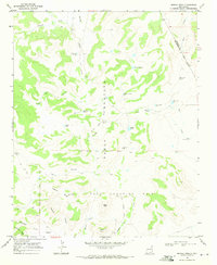 preview thumbnail of historical topo map of San Miguel County, NM in 1968