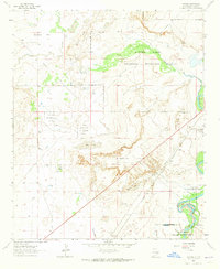 Download a high-resolution, GPS-compatible USGS topo map for Melena, NM (1965 edition)