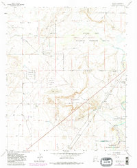 Download a high-resolution, GPS-compatible USGS topo map for Melena, NM (1982 edition)
