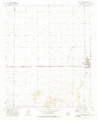 1973 Map of Melrose, NM, 1975 Print