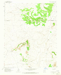 Download a high-resolution, GPS-compatible USGS topo map for Mesa Cherisco, NM (1965 edition)