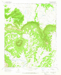 Download a high-resolution, GPS-compatible USGS topo map for Mesa Lauriano, NM (1966 edition)
