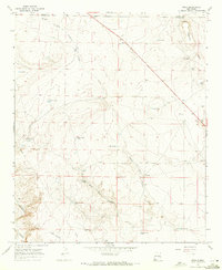 Download a high-resolution, GPS-compatible USGS topo map for Mesa, NM (1971 edition)