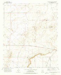 Download a high-resolution, GPS-compatible USGS topo map for Mescalero Point NE, NM (1976 edition)