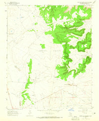 preview thumbnail of historical topo map of Guadalupe County, NM in 1963