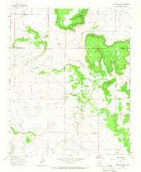 Download a high-resolution, GPS-compatible USGS topo map for Mesita Del Gato, NM (1966 edition)