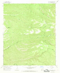 Download a high-resolution, GPS-compatible USGS topo map for Middle Mesa, NM (1969 edition)