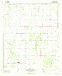 Download a high-resolution, GPS-compatible USGS topo map for Midway Butte, NM (1967 edition)