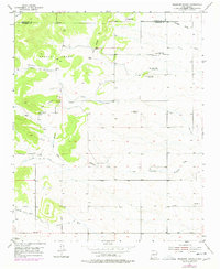 Download a high-resolution, GPS-compatible USGS topo map for Milbourn Ranch, NM (1977 edition)