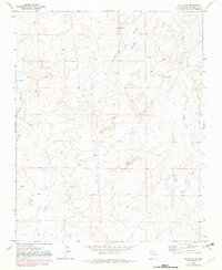 Download a high-resolution, GPS-compatible USGS topo map for Milk Lake, NM (1982 edition)