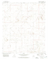 Download a high-resolution, GPS-compatible USGS topo map for Milnesand NW, NM (1975 edition)