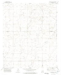 preview thumbnail of historical topo map of Lea County, NM in 1972