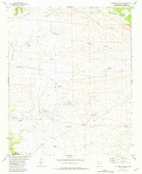 Download a high-resolution, GPS-compatible USGS topo map for Mojonera Canyon, NM (1981 edition)