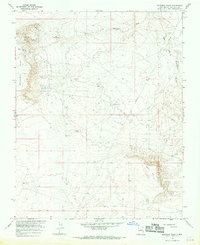 Download a high-resolution, GPS-compatible USGS topo map for Moncisco Wash, NM (1969 edition)