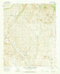 Download a high-resolution, GPS-compatible USGS topo map for Monticello, NM (1964 edition)