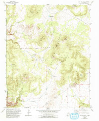 Download a high-resolution, GPS-compatible USGS topo map for Montoso Peak, NM (1993 edition)