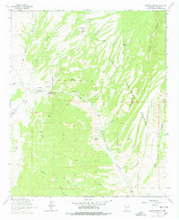 Download a high-resolution, GPS-compatible USGS topo map for Montoya Butte, NM (1978 edition)