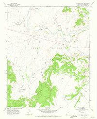 Download a high-resolution, GPS-compatible USGS topo map for Monument Point, NM (1971 edition)