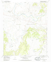 preview thumbnail of historical topo map of San Miguel County, NM in 1967