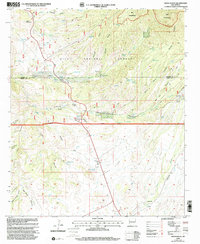 Download a high-resolution, GPS-compatible USGS topo map for Moon Ranch, NM (2002 edition)