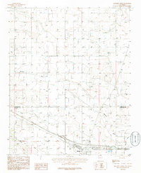 Download a high-resolution, GPS-compatible USGS topo map for Moriarty North, NM (1986 edition)