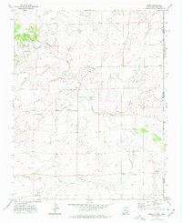 Download a high-resolution, GPS-compatible USGS topo map for Moses, NM (1975 edition)