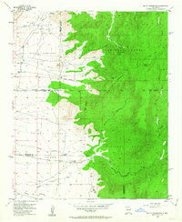 Download a high-resolution, GPS-compatible USGS topo map for Mount Washington, NM (1963 edition)