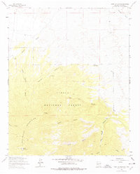 preview thumbnail of historical topo map of Bernalillo County, NM in 1964