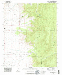 Download a high-resolution, GPS-compatible USGS topo map for Mount Washington, NM (1995 edition)