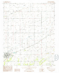 Download a high-resolution, GPS-compatible USGS topo map for Mountainair, NM (1986 edition)