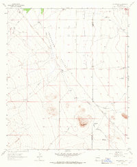 Download a high-resolution, GPS-compatible USGS topo map for Muir Ranch, NM (1966 edition)