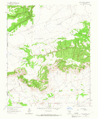 Download a high-resolution, GPS-compatible USGS topo map for Muniz Canyon, NM (1966 edition)