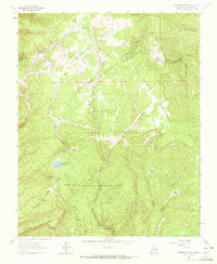 Download a high-resolution, GPS-compatible USGS topo map for Nacimiento Peak, NM (1972 edition)
