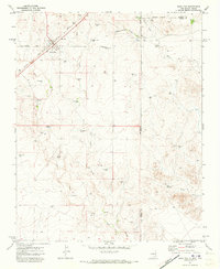 Download a high-resolution, GPS-compatible USGS topo map for Nara Visa, NM (1973 edition)