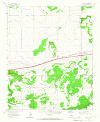 Download a high-resolution, GPS-compatible USGS topo map for Newkirk, NM (1967 edition)