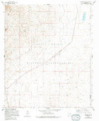 Download a high-resolution, GPS-compatible USGS topo map for Newman NW, NM (1994 edition)
