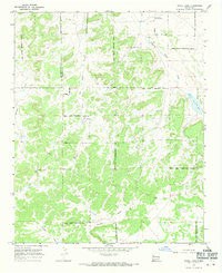 preview thumbnail of historical topo map of Cibola County, NM in 1967