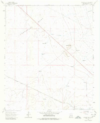 Download a high-resolution, GPS-compatible USGS topo map for Ninemile Hill, NM (1980 edition)