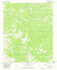 Download a high-resolution, GPS-compatible USGS topo map for Nogal Peak, NM (1982 edition)