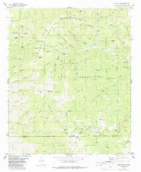 preview thumbnail of historical topo map of Lincoln County, NM in 1982