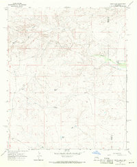 Download a high-resolution, GPS-compatible USGS topo map for North Lake, NM (1971 edition)