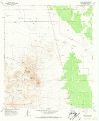 Download a high-resolution, GPS-compatible USGS topo map for North Peak, NM (1967 edition)
