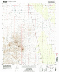 Download a high-resolution, GPS-compatible USGS topo map for North Peak, NM (2003 edition)