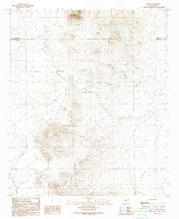 Download a high-resolution, GPS-compatible USGS topo map for Nutt, NM (1989 edition)