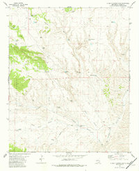 Download a high-resolution, GPS-compatible USGS topo map for O Bar O Canyon East, NM (1981 edition)