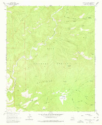 Download a high-resolution, GPS-compatible USGS topo map for O Block Canyon, NM (1978 edition)