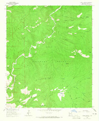 Download a high-resolution, GPS-compatible USGS topo map for O Block Canyon, NM (1965 edition)
