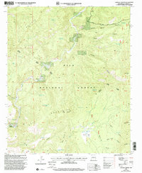 Download a high-resolution, GPS-compatible USGS topo map for O Block Canyon, NM (2002 edition)