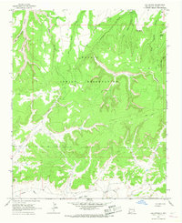 Download a high-resolution, GPS-compatible USGS topo map for Oak Spring, NM (1967 edition)