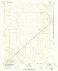Download a high-resolution, GPS-compatible USGS topo map for Obar, NM (1973 edition)